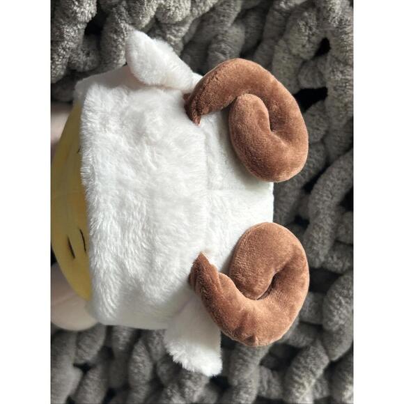 Sanrio Gudetama Sheep Plush Aries Zodiac Lamb Costume 8” Kawaii Stuffed Toy READ - Picture 7 of 7